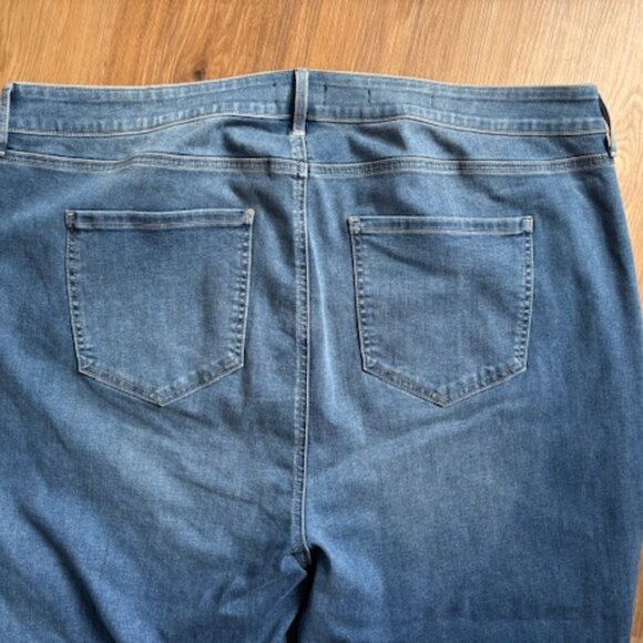 NYDJ Marilyn Straight Lift Tuck Ankle Stretch Waist Jeans NWT Size 22W - Picture 5 of 7